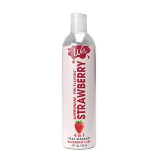 Лубрикант зі смаком полуниці Wet Strawberry зі зігріваючим ефектом, 118 мл - Інтернет-магазин спільних покупок ToGether