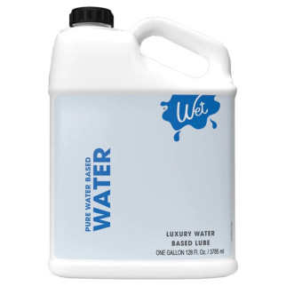 Лубрикант на водній основі Wet Water-Based, 3785 мл - Інтернет-магазин спільних покупок ToGether