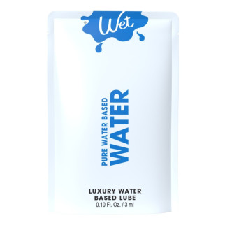 Пробник/Лубрикант на водній основі WET WATER-BASED, 3 мл - Інтернет-магазин спільних покупок ToGether