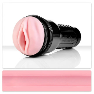 Мастурбатор вагіну в колбі Fleshlight Pink Lady Original, кібершкіра, бежевий - Інтернет-магазин спільних покупок ToGether