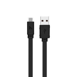Дата кабель Hoco X5 Bamboo USB to MicroUSB (100см) Чорний - Інтернет-магазин спільних покупок ToGether