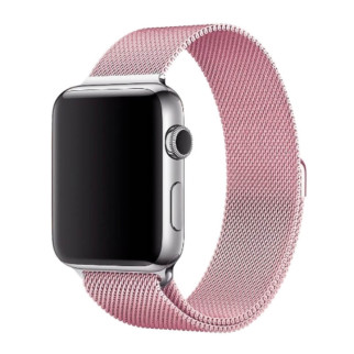 Ремінець Milanese Loop Design для Apple watch 42mm/44mm/45mm/49mm Rose Pink - Інтернет-магазин спільних покупок ToGether