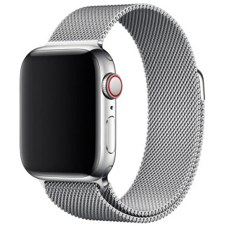 Ремінець Milanese Loop Design для Apple watch 42mm/44mm/45mm/49mm Срібний - Інтернет-магазин спільних покупок ToGether