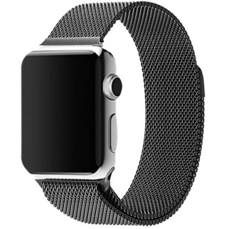 Ремінець Milanese Loop Design для Apple watch 38mm/40mm/41mm Space grey - Інтернет-магазин спільних покупок ToGether