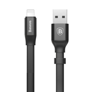 Дата кабель Baseus Nimble Portable USB to Lightning (23см) (CALMBJ-B01) Чорний - Інтернет-магазин спільних покупок ToGether