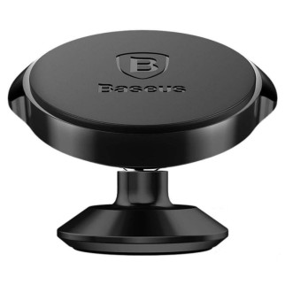 Автотримач Baseus (SUER-B01) Small Ears Magnetic Suction Bracket Vertical Чорний - Інтернет-магазин спільних покупок ToGether