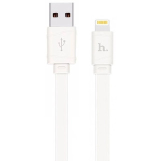 Дата кабель Hoco X5 Bamboo USB to Lightning (100см) Білий - Інтернет-магазин спільних покупок ToGether