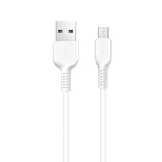 Дата кабель Hoco X20 Flash Micro USB Cable (1m) Білий - Інтернет-магазин спільних покупок ToGether