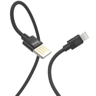 Дата кабель Hoco U55 Outstanding Lightning Cable (1.2m) Чорний - Інтернет-магазин спільних покупок ToGether