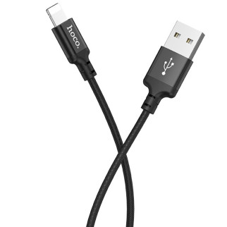 Дата кабель Hoco X14 Times Speed Lightning Cable (1m) Чорний - Інтернет-магазин спільних покупок ToGether