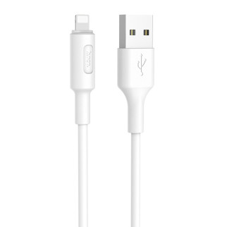 Дата кабель Hoco X25 Soarer Lightning Cable (1m) Білий - Інтернет-магазин спільних покупок ToGether