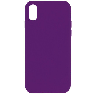 Чохол Silicone Case Full Protective (AA) для Apple iPhone X (5.8") / XS (5.8") Фіолетовий / Ultra Violet - Інтернет-магазин спільних покупок ToGether