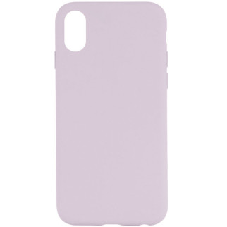 Чохол Silicone Case Full Protective (AA) для Apple iPhone X (5.8") / XS (5.8") Бузковий / Lilac - Інтернет-магазин спільних покупок ToGether