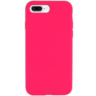 Чохол Silicone Case Full Protective (AA) для Apple iPhone 7 plus / 8 plus (5.5") Рожевий / Barbie pink - Інтернет-магазин спільних покупок ToGether