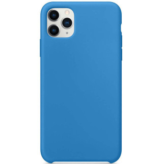 Чохол Silicone case (AAA) для Apple iPhone 11 Pro Max (6.5") Синій / Surf Blue - Інтернет-магазин спільних покупок ToGether