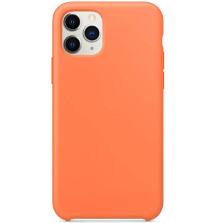 Чохол Silicone case (AAA) для Apple iPhone 11 Pro Max (6.5") Помаранчевий / Vitamin C - Інтернет-магазин спільних покупок ToGether