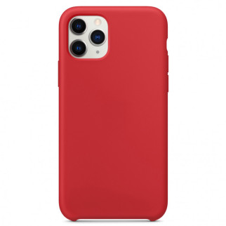 Чохол Silicone Case without Logo (AA) для Apple iPhone 11 Pro (5.8") Червоний / Red - Інтернет-магазин спільних покупок ToGether