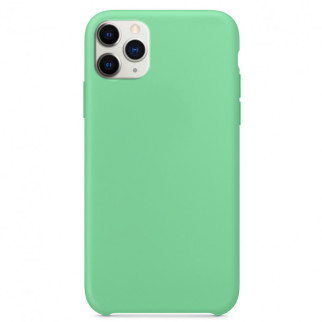 Чохол Silicone Case without Logo (AA) для Apple iPhone 11 Pro (5.8") Зелений / Spearmint - Інтернет-магазин спільних покупок ToGether