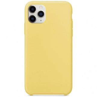 Чохол Silicone Case without Logo (AA) для Apple iPhone 11 Pro (5.8") Жовтий / Yellow - Інтернет-магазин спільних покупок ToGether