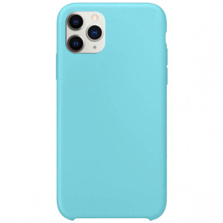 Чохол Silicone Case without Logo (AA) для Apple iPhone 11 Pro (5.8") Блакитний / Ice Blue - Інтернет-магазин спільних покупок ToGether