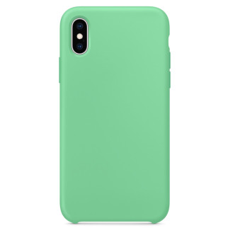 Чохол Silicone Case without Logo (AA) для Apple iPhone XS Max (6.5") Зелений / Spearmint - Інтернет-магазин спільних покупок ToGether