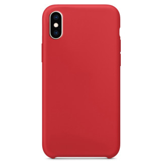 Чохол Silicone Case without Logo (AA) для Apple iPhone XS Max (6.5") Червоний / Red - Інтернет-магазин спільних покупок ToGether