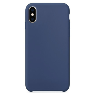 Чохол Silicone Case without Logo (AA) для Apple iPhone XS Max (6.5") Синій /  Blue Cobalt - Інтернет-магазин спільних покупок ToGether