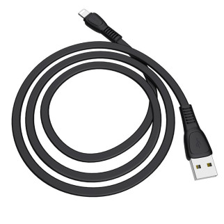 Дата кабель Hoco X40 Noah USB to Lightning (1m) Чорний - Інтернет-магазин спільних покупок ToGether