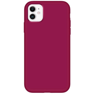 Чохол Silicone Case Full Protective (AA) для Apple iPhone 11 (6.1") Бордовий / Maroon - Інтернет-магазин спільних покупок ToGether