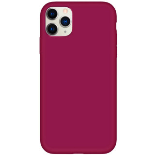 Чохол Silicone Case Full Protective (AA) для Apple iPhone 11 Pro Max (6.5") Бордовий / Maroon - Інтернет-магазин спільних покупок ToGether