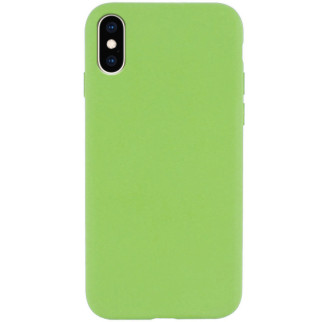 Чохол Silicone Case Full Protective (AA) для Apple iPhone XS Max (6.5") М'ятний / Mint - Інтернет-магазин спільних покупок ToGether