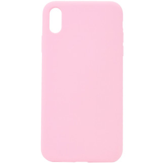 Чохол Silicone Case Full Protective (AA) для Apple iPhone XS Max (6.5") Рожевий / Light pink - Інтернет-магазин спільних покупок ToGether
