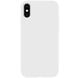 Чохол Silicone Case Full Protective (AA) для Apple iPhone XS Max (6.5") Білий / White - Інтернет-магазин спільних покупок ToGether