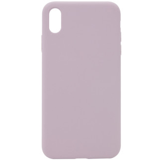 Чохол Silicone Case Full Protective (AA) для Apple iPhone XS Max (6.5") Сірий / Lavender - Інтернет-магазин спільних покупок ToGether