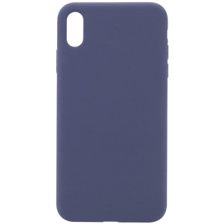 Чохол Silicone Case Full Protective (AA) для Apple iPhone XS Max (6.5") Темний Синій / Midnight Blue - Інтернет-магазин спільних покупок ToGether