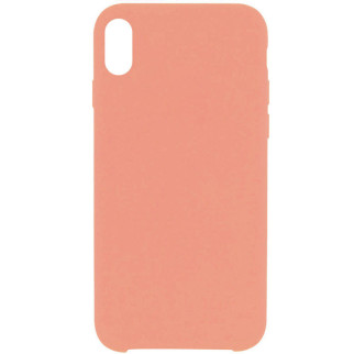 Чохол Silicone Case Full Protective (AA) для Apple iPhone XS Max (6.5") Рожевий / Peach - Інтернет-магазин спільних покупок ToGether