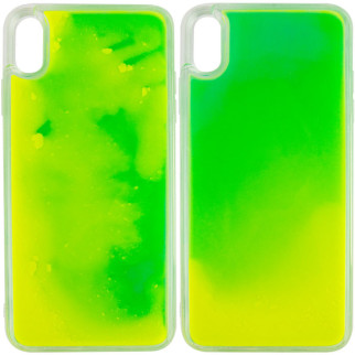 Неоновий чохол Neon Sand glow in the dark для Apple iPhone XS Max (6.5") Зелений - Інтернет-магазин спільних покупок ToGether