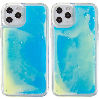 Неоновий чохол Neon Sand glow in the dark для Apple iPhone 11 Pro Max (6.5") Блакитний - Інтернет-магазин спільних покупок ToGether