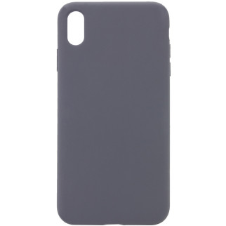 Чохол Silicone Case Full Protective (AA) для Apple iPhone XR (6.1") Сірий / Dark Grey - Інтернет-магазин спільних покупок ToGether