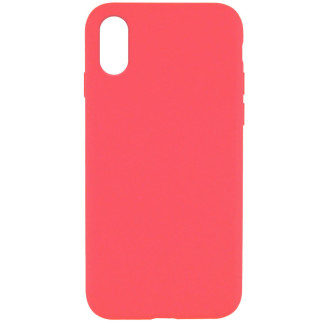 Чохол Silicone Case Full Protective (AA) для Apple iPhone XR (6.1") Кавуновий / Watermelon red - Інтернет-магазин спільних покупок ToGether