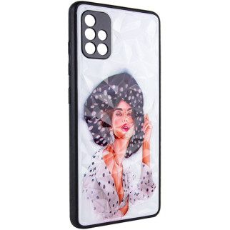 TPU+PC чохол Prisma Ladies для Samsung Galaxy A51 Girl in a hat - Інтернет-магазин спільних покупок ToGether