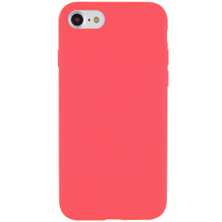 Чохол Silicone Case Full Protective (AA) для Apple iPhone 6/6s (4.7") Кавуновий / Watermelon red - Інтернет-магазин спільних покупок ToGether