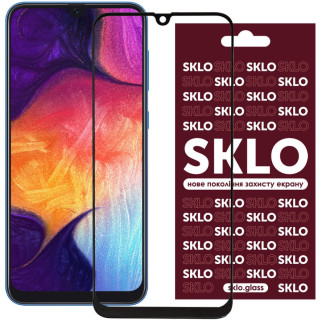 Захисне скло SKLO 3D для Samsung A20 / A30 / A30s / A50/A50s/M30 /M30s/M31/M21/M21s Чорний - Інтернет-магазин спільних покупок ToGether