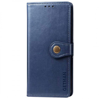 Шкіряний чохол книжка GETMAN Gallant (PU) для Xiaomi Redmi Note 8T Синій - Інтернет-магазин спільних покупок ToGether