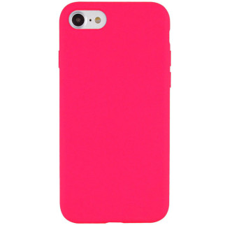 Чохол Silicone Case Full Protective (AA) для Apple iPhone SE (2020) Рожевий / Barbie pink - Інтернет-магазин спільних покупок ToGether