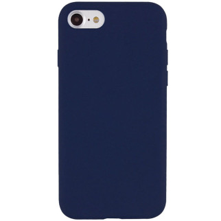 Чохол Silicone Case Full Protective (AA) для Apple iPhone SE (2020) Темний Синій / Midnight Blue - Інтернет-магазин спільних покупок ToGether