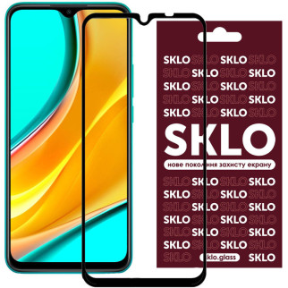 Захисне скло SKLO 3D для Xiaomi Redmi 9 / Poco M3 / Redmi 9T Чорний - Інтернет-магазин спільних покупок ToGether