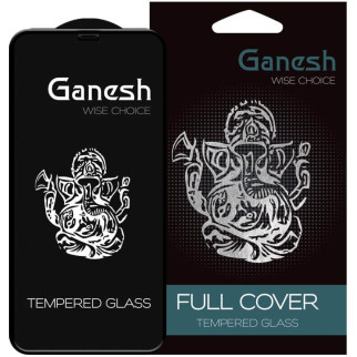 Захисне скло Ganesh (Full Cover) для Apple iPhone 11 Pro / X / XS (5.8") Чорний - Інтернет-магазин спільних покупок ToGether