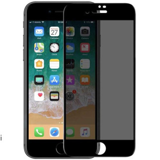 Захисне скло Privacy 5D (тех.пак) для Apple iPhone 7 / 8 / SE (2020) (4.7") Чорний - Інтернет-магазин спільних покупок ToGether