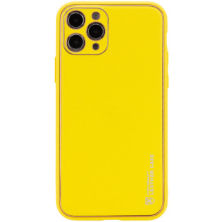 Шкіряний чохол Xshield для Apple iPhone 11 Pro (5.8") Жовтий / Yellow - Інтернет-магазин спільних покупок ToGether